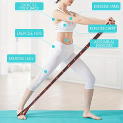 Yoga Elastic Band Stretch Strap Pilates Resistance Band