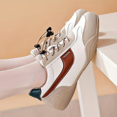 Women's Lightweight Colorblock Flat Sneakers