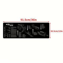 Large Mouse Pad Tactical Gun Parts for AR 15