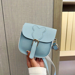 Kids PU Leather Crossbody Bag Small Coin Purse For Girls