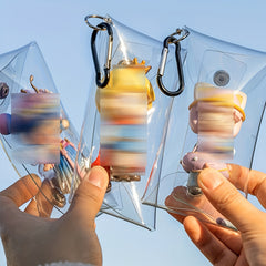 Square Coin Purse Key Holder Doll Display Box