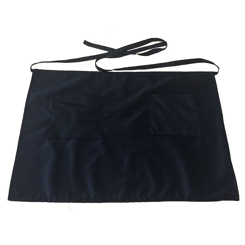Polyester Half Short Apron Coffee Restaurant Bar Hotel Kitchen Supplies