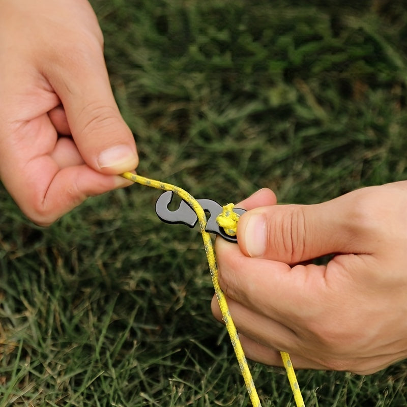 10pcs Adjustable Tent Cord Rope Buckles Tensioners Fastener