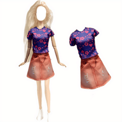 1 Pcs Dress For 1 6 Doll Daily Outfit Party Skirt Gown