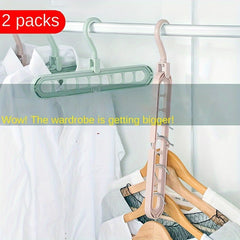 Rotating Drying Rack Nine Holes Clothes Rack