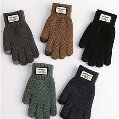 Men's Wool Touch Screen Winter Gloves
