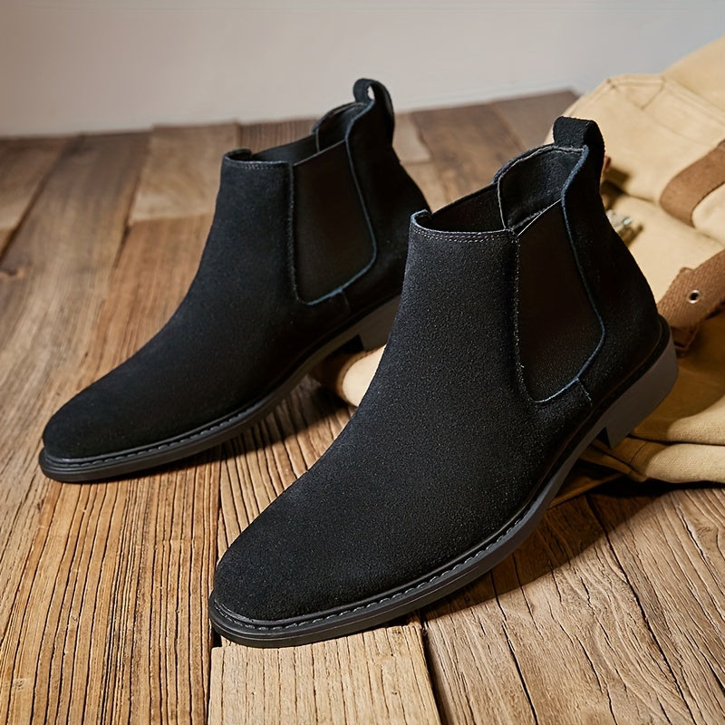 Men's Pointed Toe Chelsea Boots