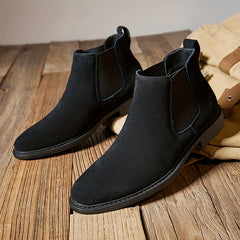 Men's Pointed Toe Chelsea Boots