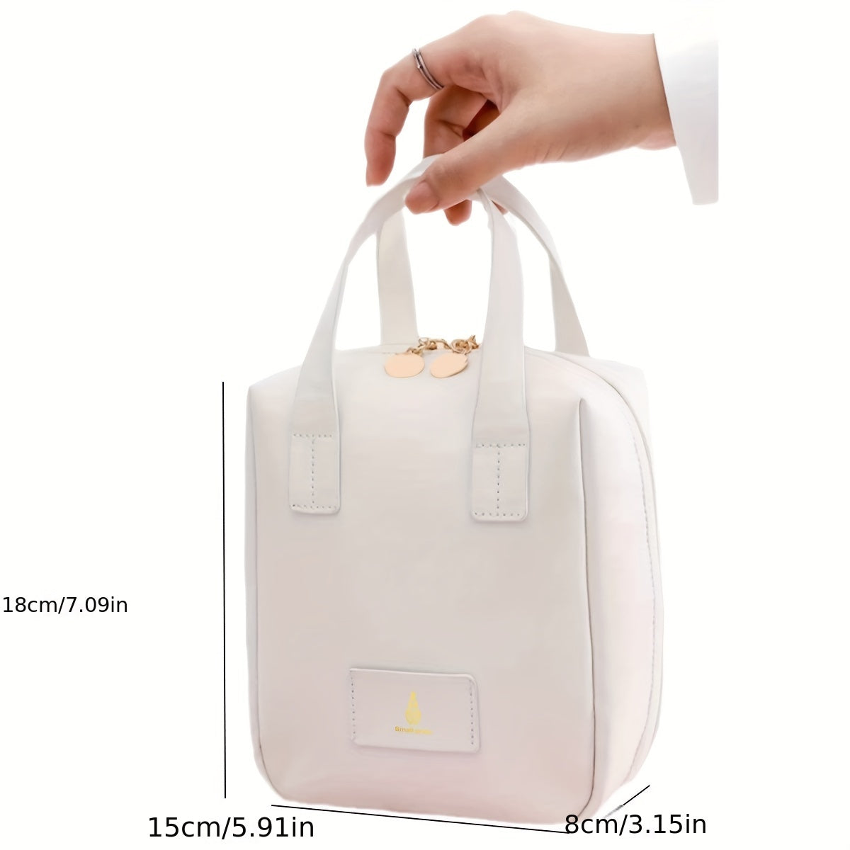 Makeup Bag Travel Case With Handle Large Capacity Toiletry Bag