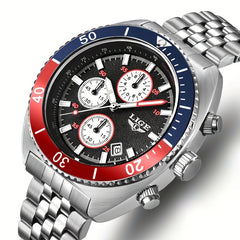 Women's Stainless Steel Sport Chronograph Quartz Watch