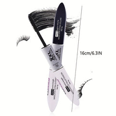 Double Ended & 3D Fiber Mascara Waterproof Lengthening & Volumizing