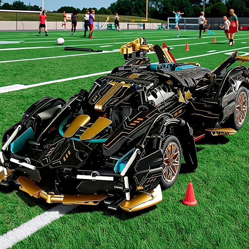 1330pcs Sports Car Model Building Block Set ABS Plastic Toy