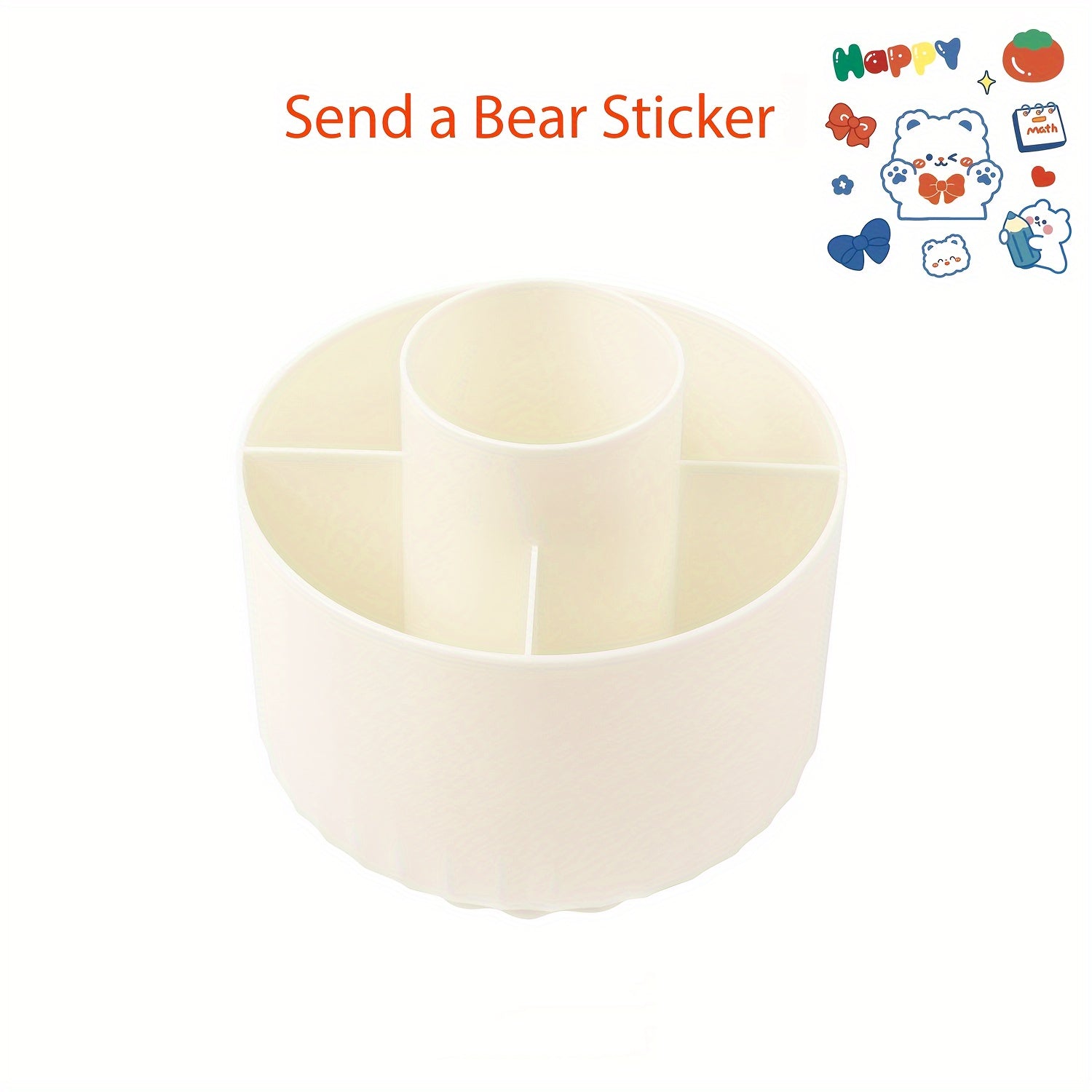 Pen Holder 360 Rotating Organizer Makeup Stationery Desktop Organizer