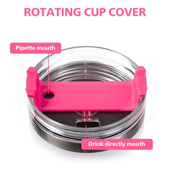 40oz Gradient Rhinestone Insulated Water Cup Stainless Steel Tumbler