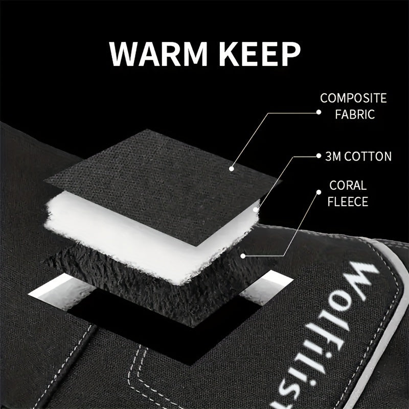 Waterproof Windproof Full Fingers Touchscreen Cycling Gloves Non Slip