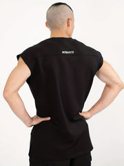 Men's Stretch Sleeveless Tank Top for Summer Gym Workout