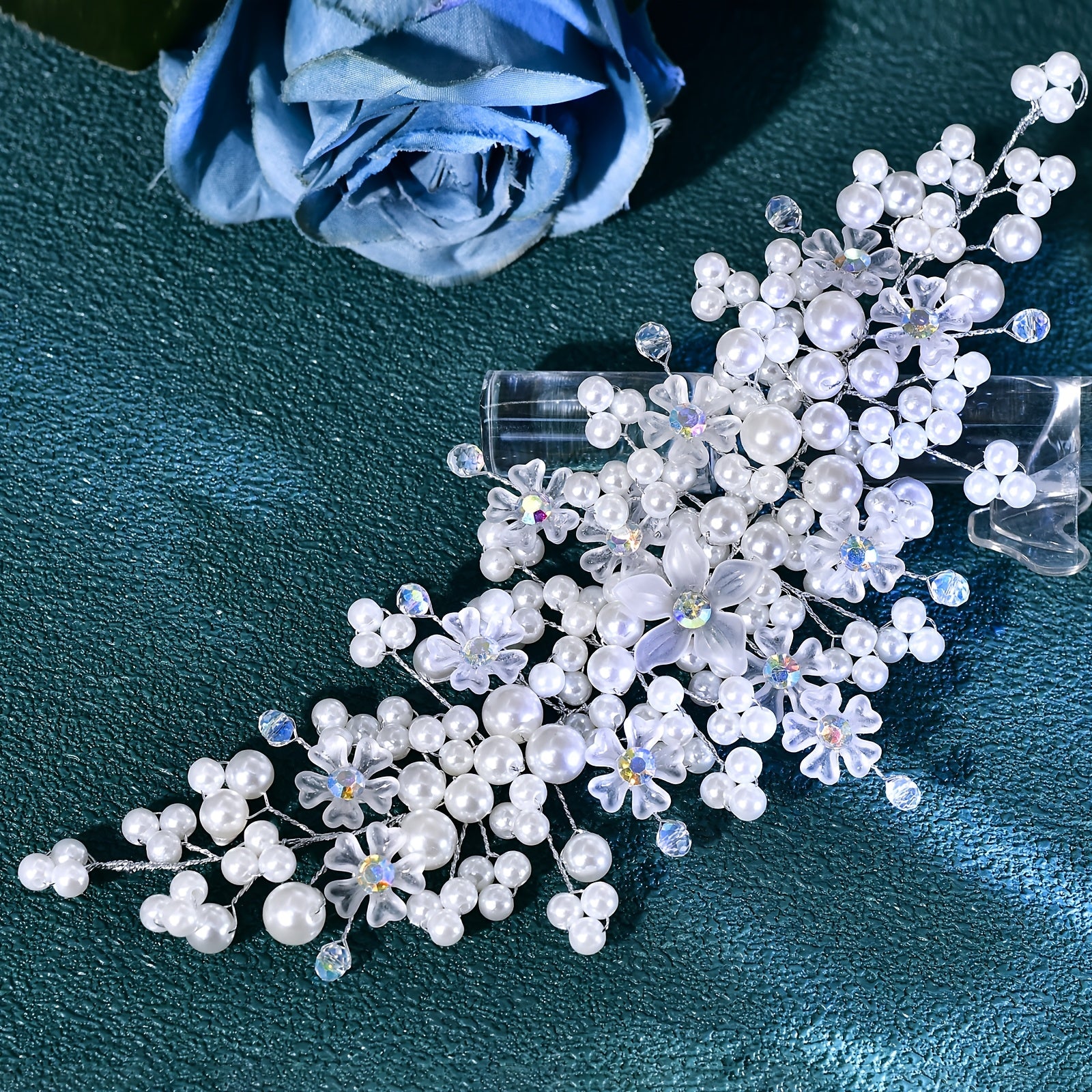 Beaded Bridal Hair Accessory for Wedding Dresses HP887 S