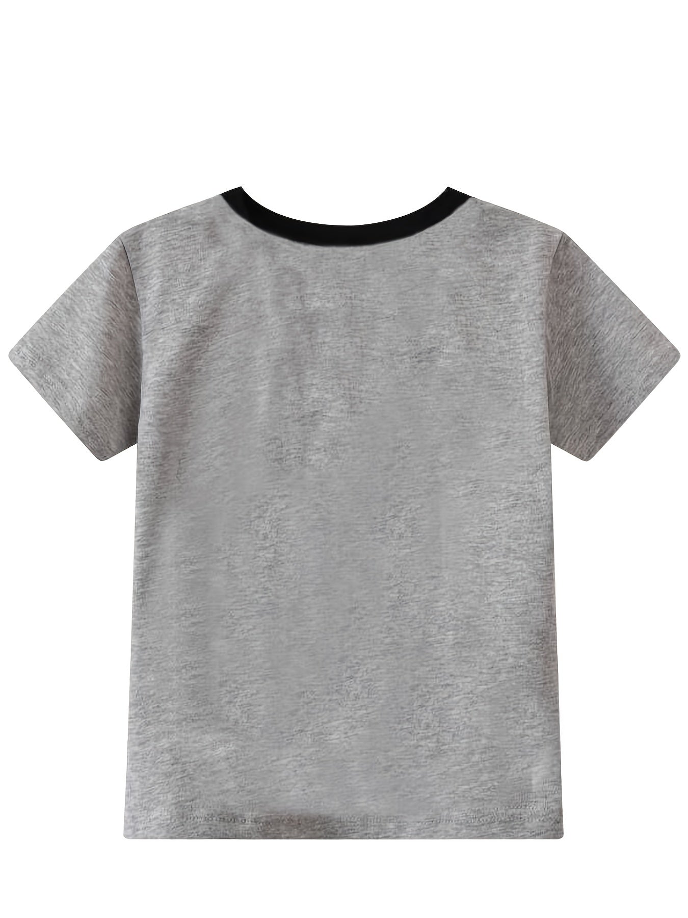 Boys Racing Cars Pajamas Set Short Sleeves Crew Neck Casual Homewear