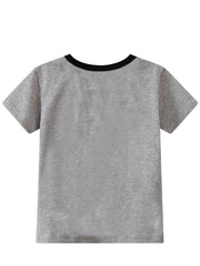 Boys Racing Cars Pajamas Set Short Sleeves Crew Neck Casual Homewear