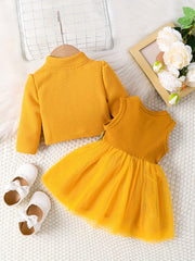 Sweet & Infant Baby Girls Casual Dress Up Set