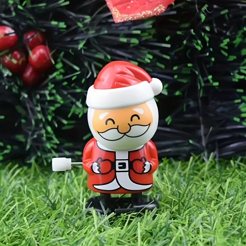 3pcs Christmas Walking Santa Claus and Reindeer Holiday Toy Set