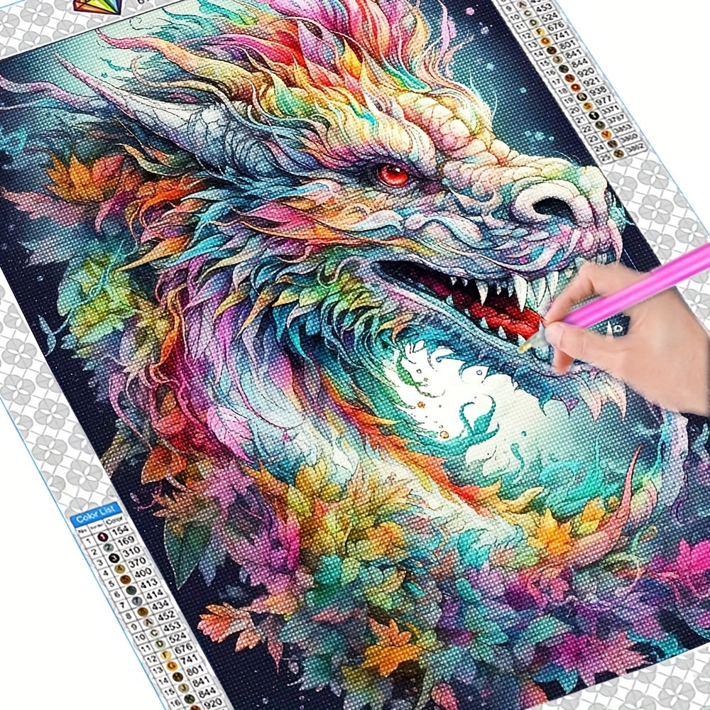 Dragon Diamond Painting Kit 5D DIY Cross Stitch Diamond Art