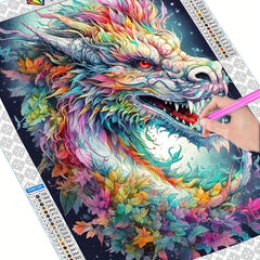 Dragon Diamond Painting Kit 5D DIY Cross Stitch Diamond Art