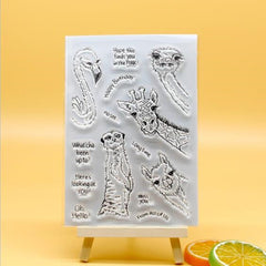 Deer Silicone Cartoon Study Seal For Kids