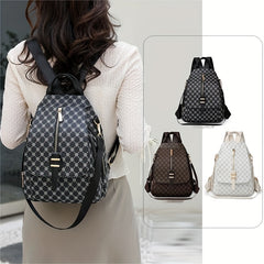Multipurpose Backpack Shoulder Bag For Ladies