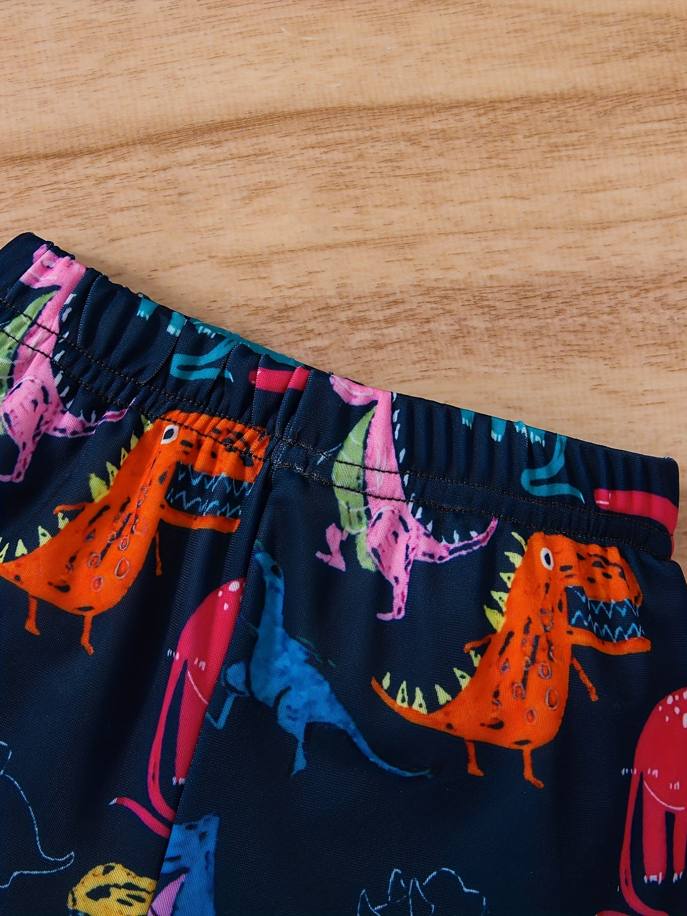 Boys Dinosaur Casual Outfit T-shirt & Shorts Set