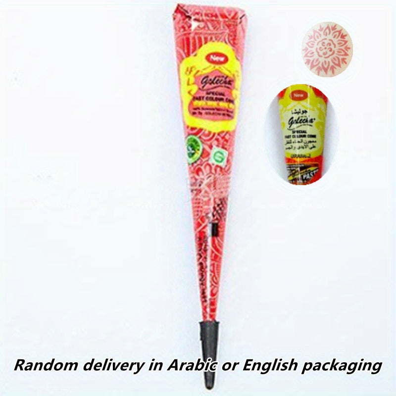 Sexy Tattoo Cream Body Paint Colored Temporary Ink 6 Colors