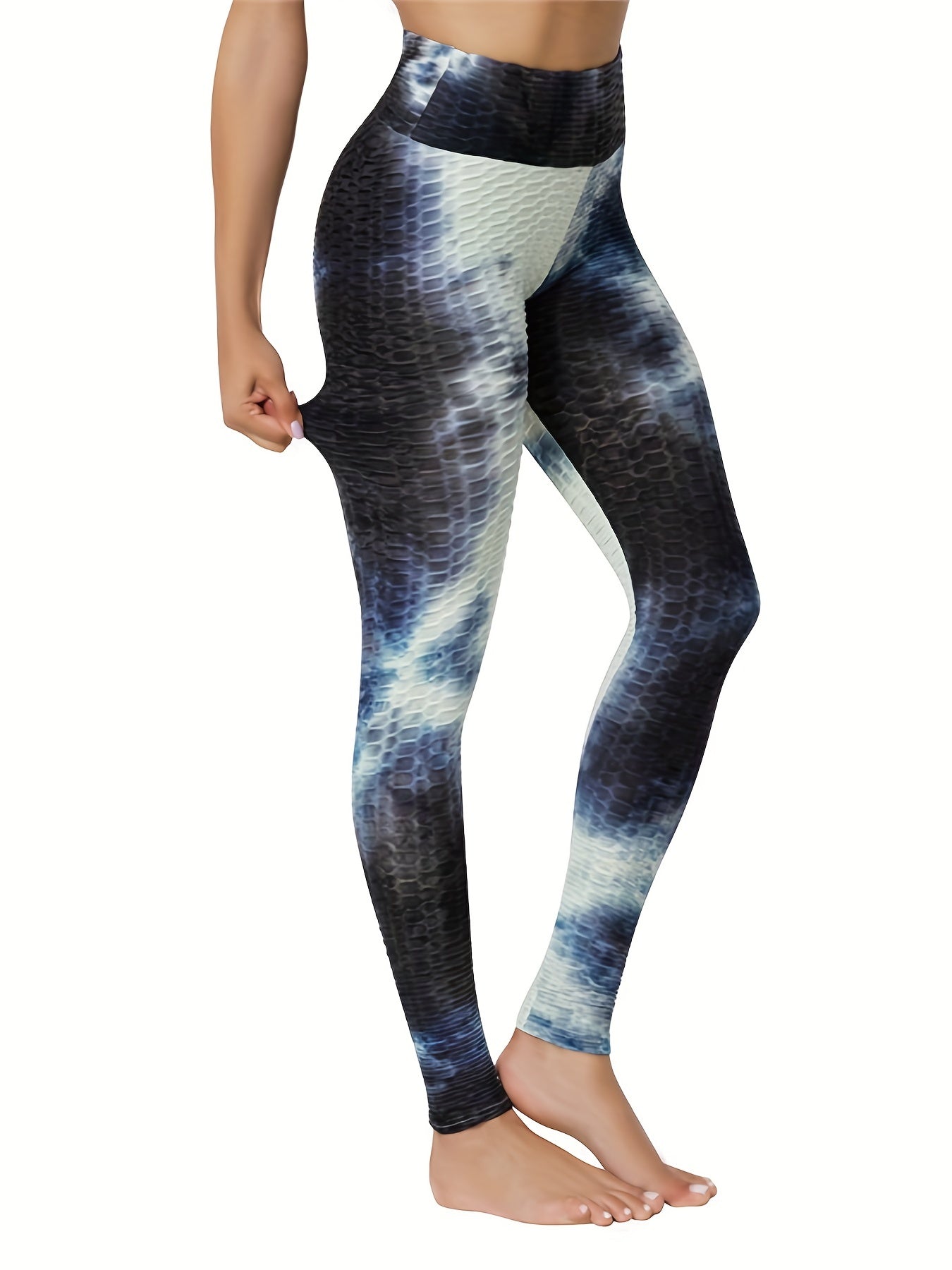 Tie Dye Yoga Leggings Women Fitness Running Gym Active Pants