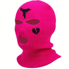 Winter Knitted Beanie Hat Warm Windproof