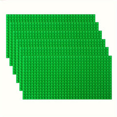 6pcs 16x32 Particle Classic Base Plate Building Block Puzzle Game