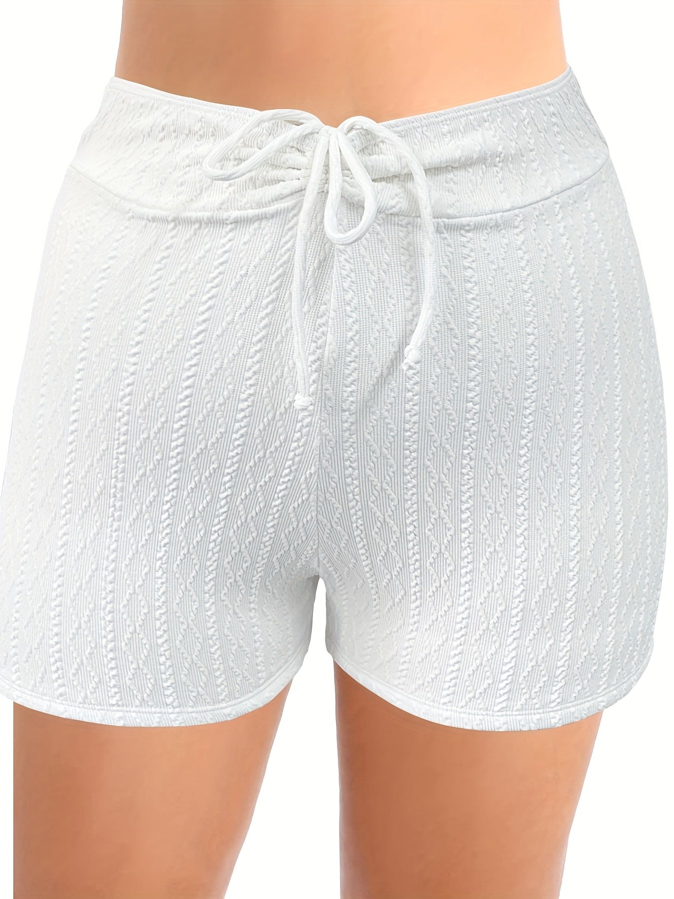 Lace High Waisted Bikini Shorts