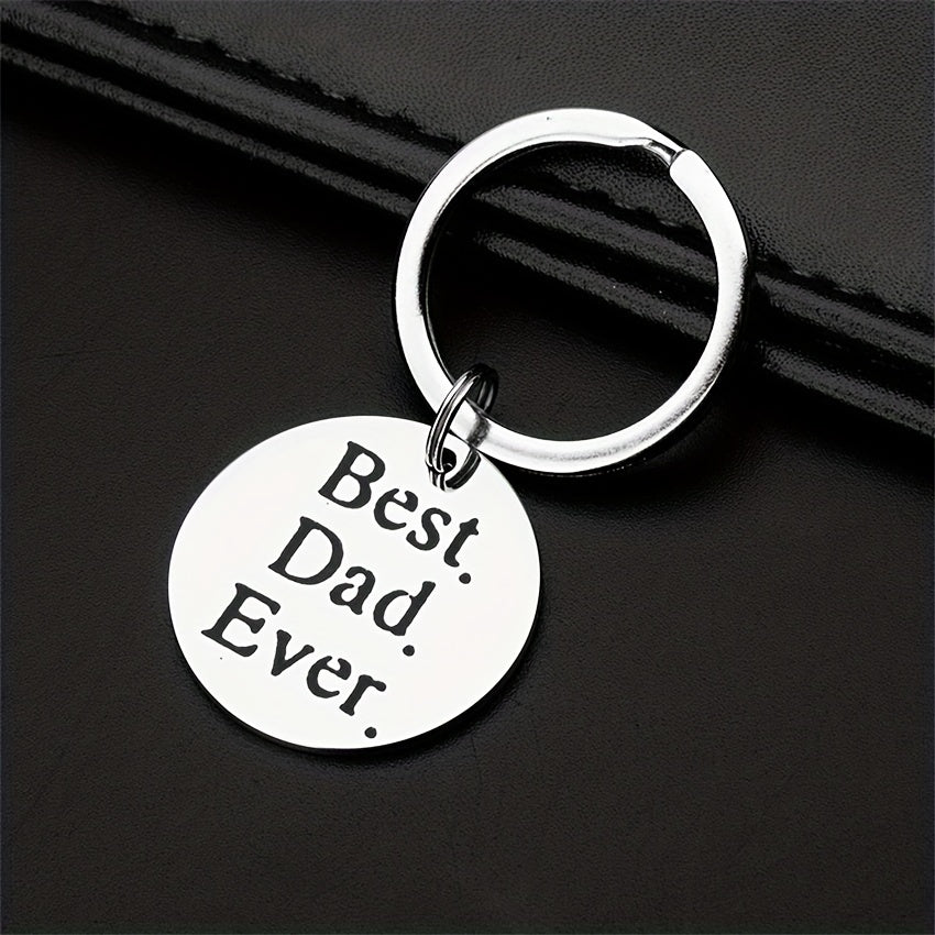 Best Dad Ever Pendant Necklace for Father's Gift