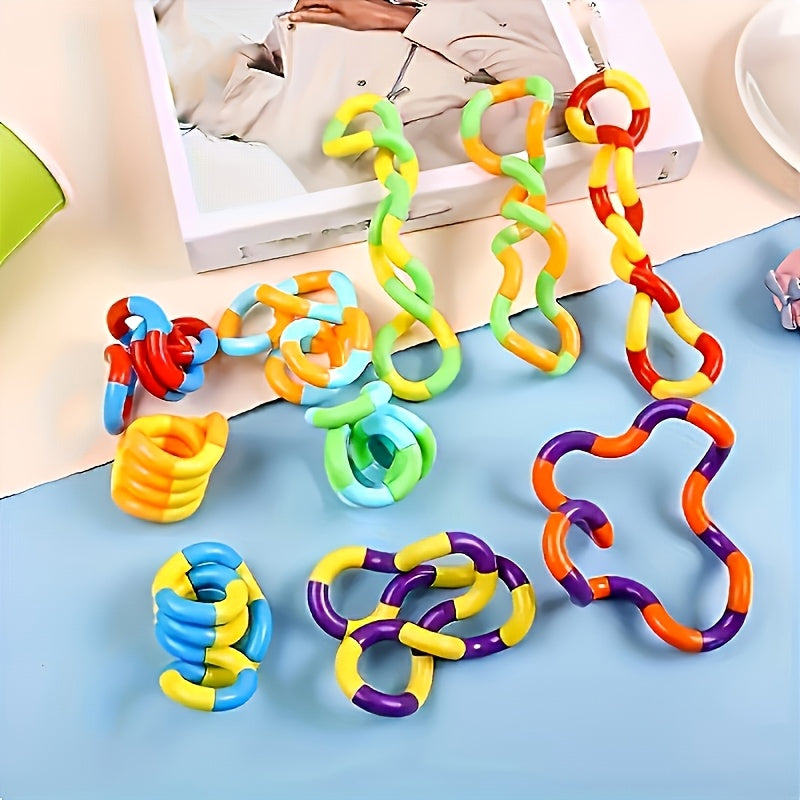 Colorful Twist Rope Toys Vibrant Coil Toys for Festive Parties