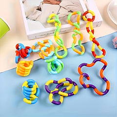 Colorful Twist Rope Toys Vibrant Coil Toys for Festive Parties