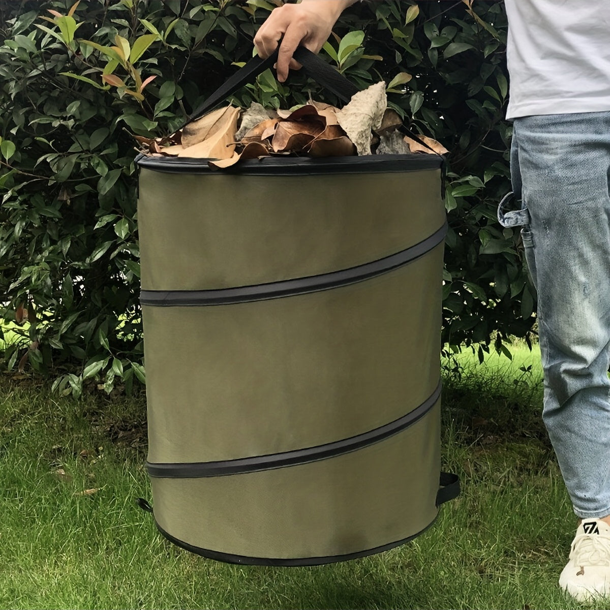 Portable Camping Garden Trash Can for Outdoor Camping & Garden