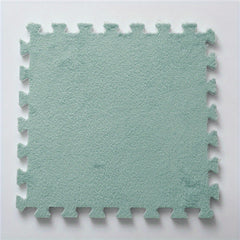 10pcs Plush Puzzle Foam Floor Mat - Comfort & Anti Slip Protection