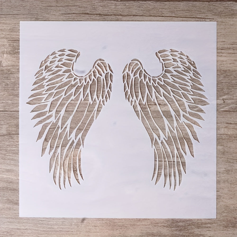13cm Decorative Wing Stencil Template for DIY Crafts Painting