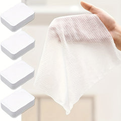 8pcs Portable Compressed Towels - Travel Camping Outdoor Soft Absorbent Towel