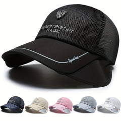 Breathable Mesh Hat Sun Protection Cap Extend Brim