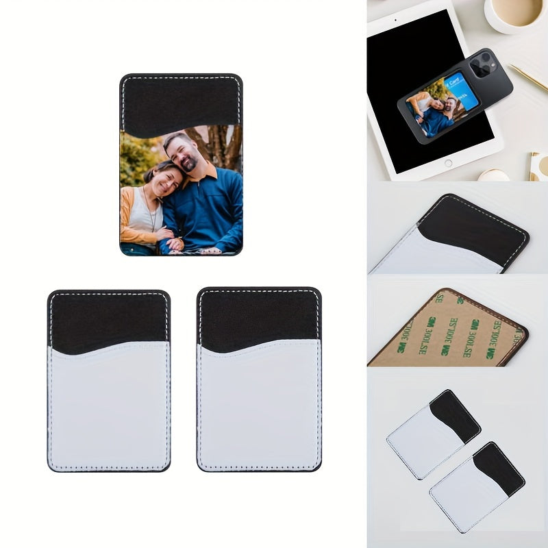 Sublimation Blank PU Leather Card Holder for Phone