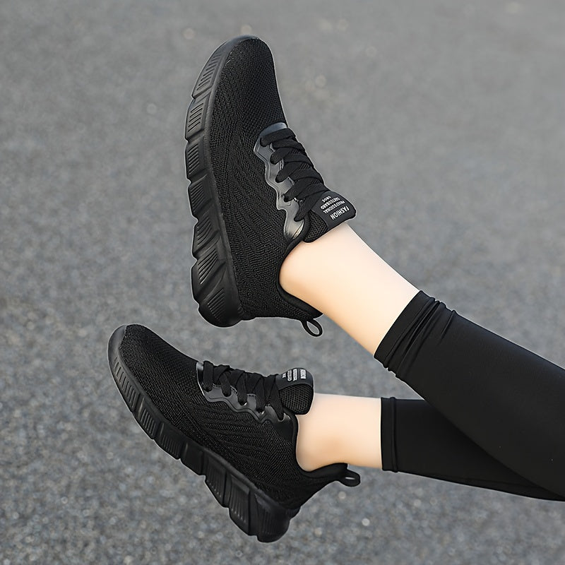 Women's Anti-Slip Athletic Running Shoes - Lightweight Outdoor Mesh Sneakers