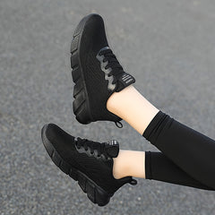 Women's Anti-Slip Athletic Running Shoes - Lightweight Outdoor Mesh Sneakers