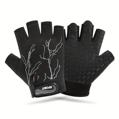 Gel Padded Half Finger Cycling Gloves for Road Mountain Bikes