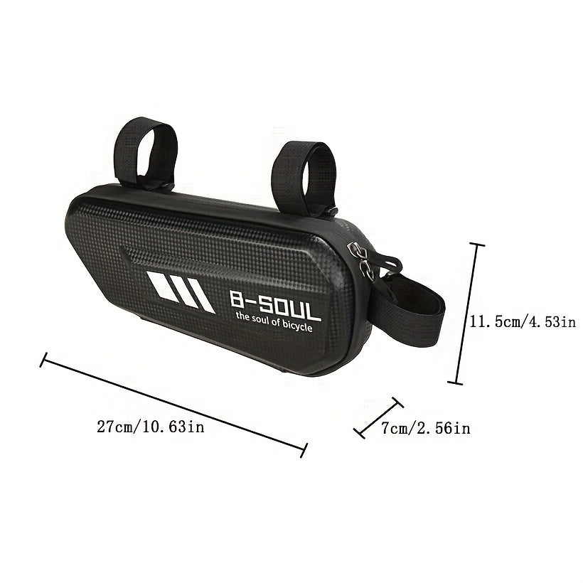 Waterproof Mountain Bike Bag Top Tube Hardside Storage