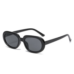 Outdoor Oval Plastic Sunshade Sunglasses for Men and Women