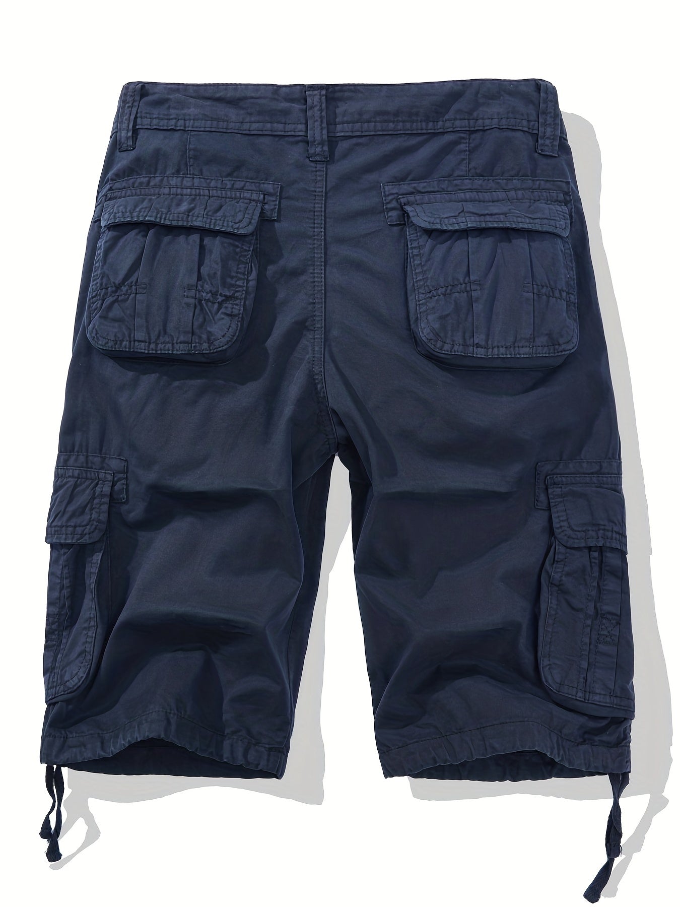 Men's Cotton Casual Cargo Shorts with Pockets